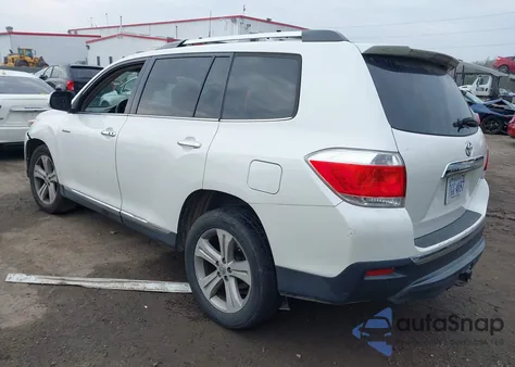 2012 Toyota Highlander Limited V6 из США, поврежденный, VIN 5TDDK3EH7CS119614